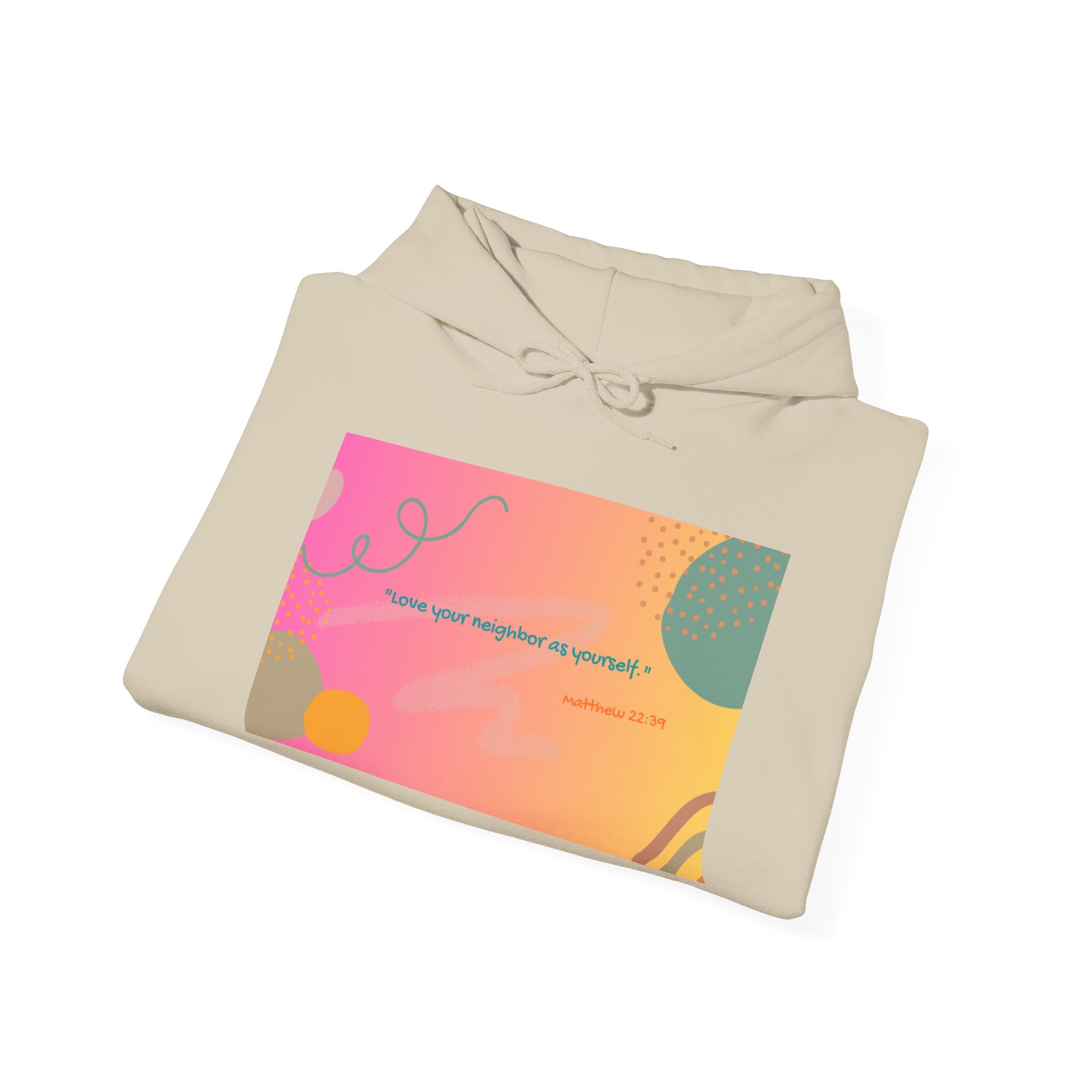 Colorful Inspirational Hoodie: Cozy Vibes, Unisex Sweatshirt, Motivational Gift, Trendy Casual Wear, Perfect for All Occasions