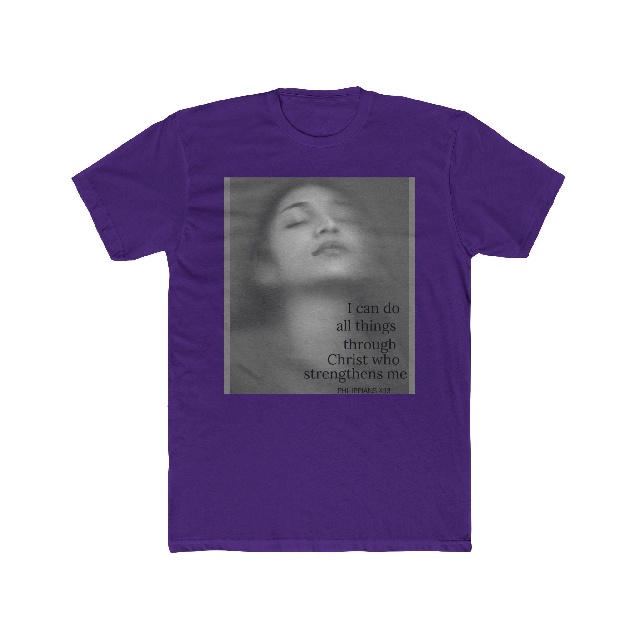 Inspirational Quote Tee, Motivational Shirt for Women, Faith-Based Apparel, Uplifting Gift, Everyday Comfort Tee