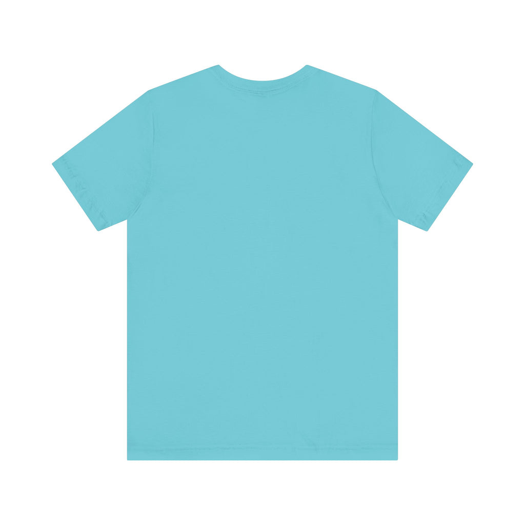 Vibrant Graphic Tee with Colorful Hearts and Stars, Casual T-Shirt, Pride Apparel, Birthday Gift, Everyday Wear, Summer Style