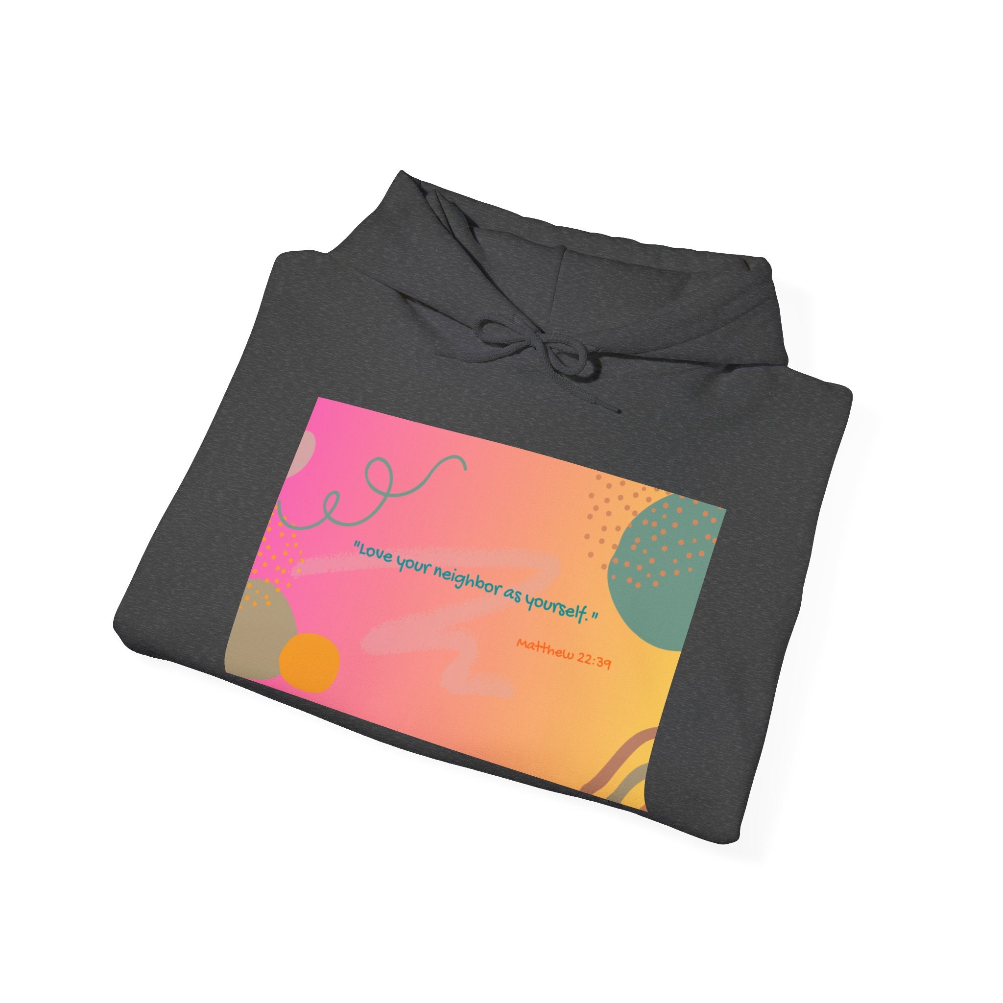 Colorful Inspirational Hoodie: Cozy Vibes, Unisex Sweatshirt, Motivational Gift, Trendy Casual Wear, Perfect for All Occasions