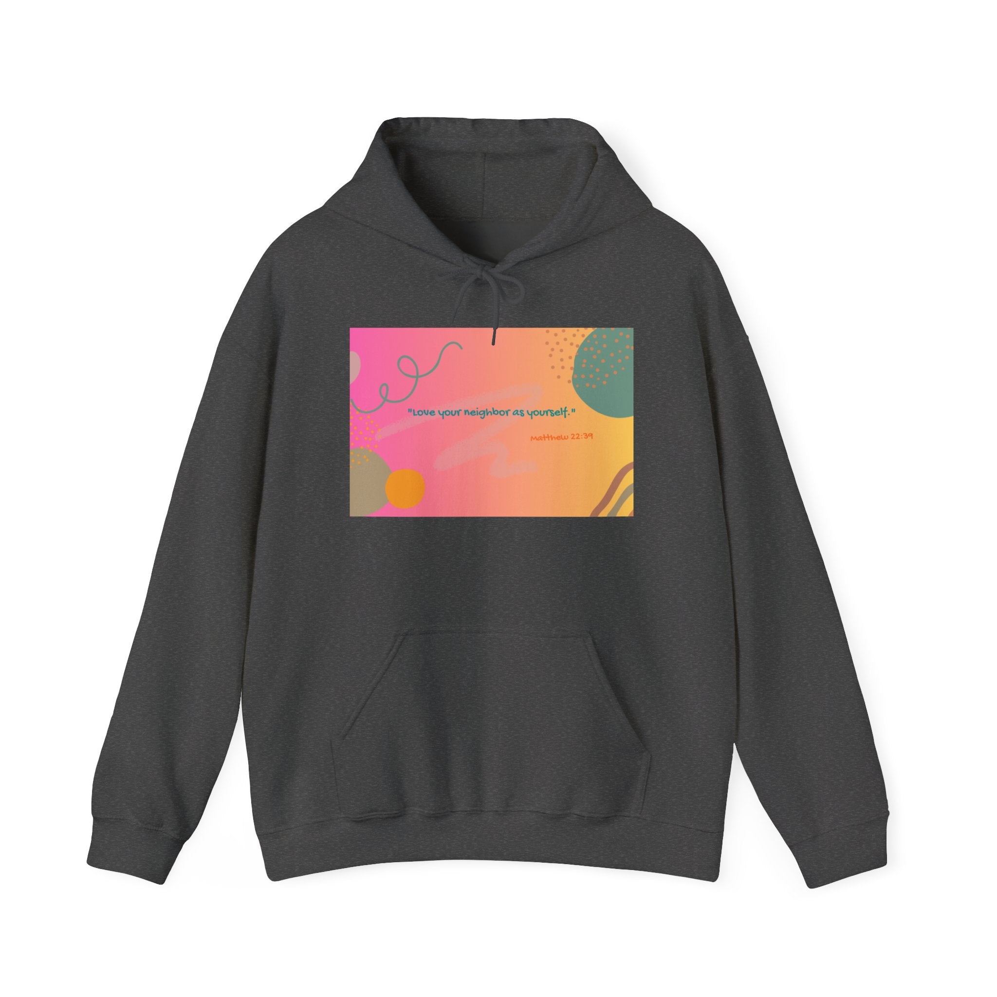 Colorful Inspirational Hoodie: Cozy Vibes, Unisex Sweatshirt, Motivational Gift, Trendy Casual Wear, Perfect for All Occasions