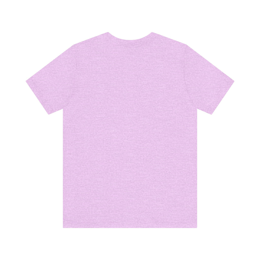 Vibrant Graphic Tee with Colorful Hearts and Stars, Casual T-Shirt, Pride Apparel, Birthday Gift, Everyday Wear, Summer Style