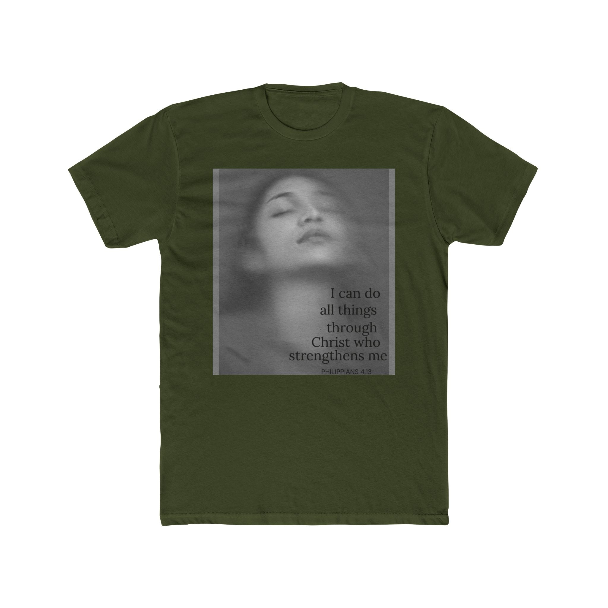 Inspirational Quote Tee, Motivational Shirt for Women, Faith-Based Apparel, Uplifting Gift, Everyday Comfort Tee