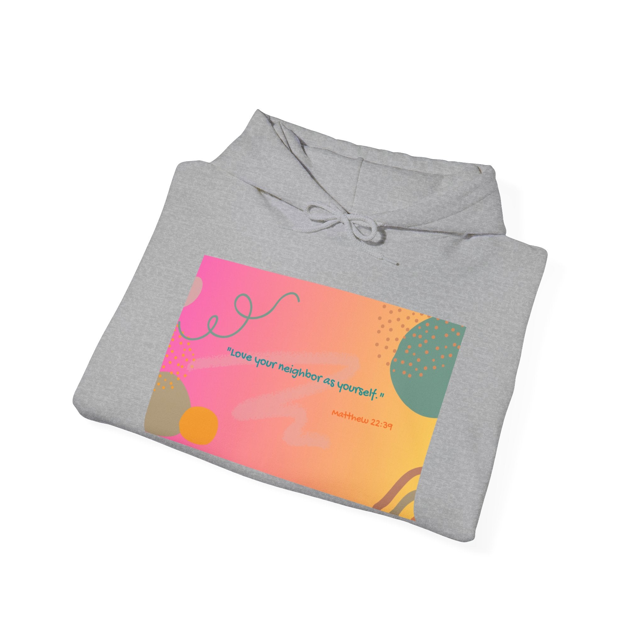 Colorful Inspirational Hoodie: Cozy Vibes, Unisex Sweatshirt, Motivational Gift, Trendy Casual Wear, Perfect for All Occasions