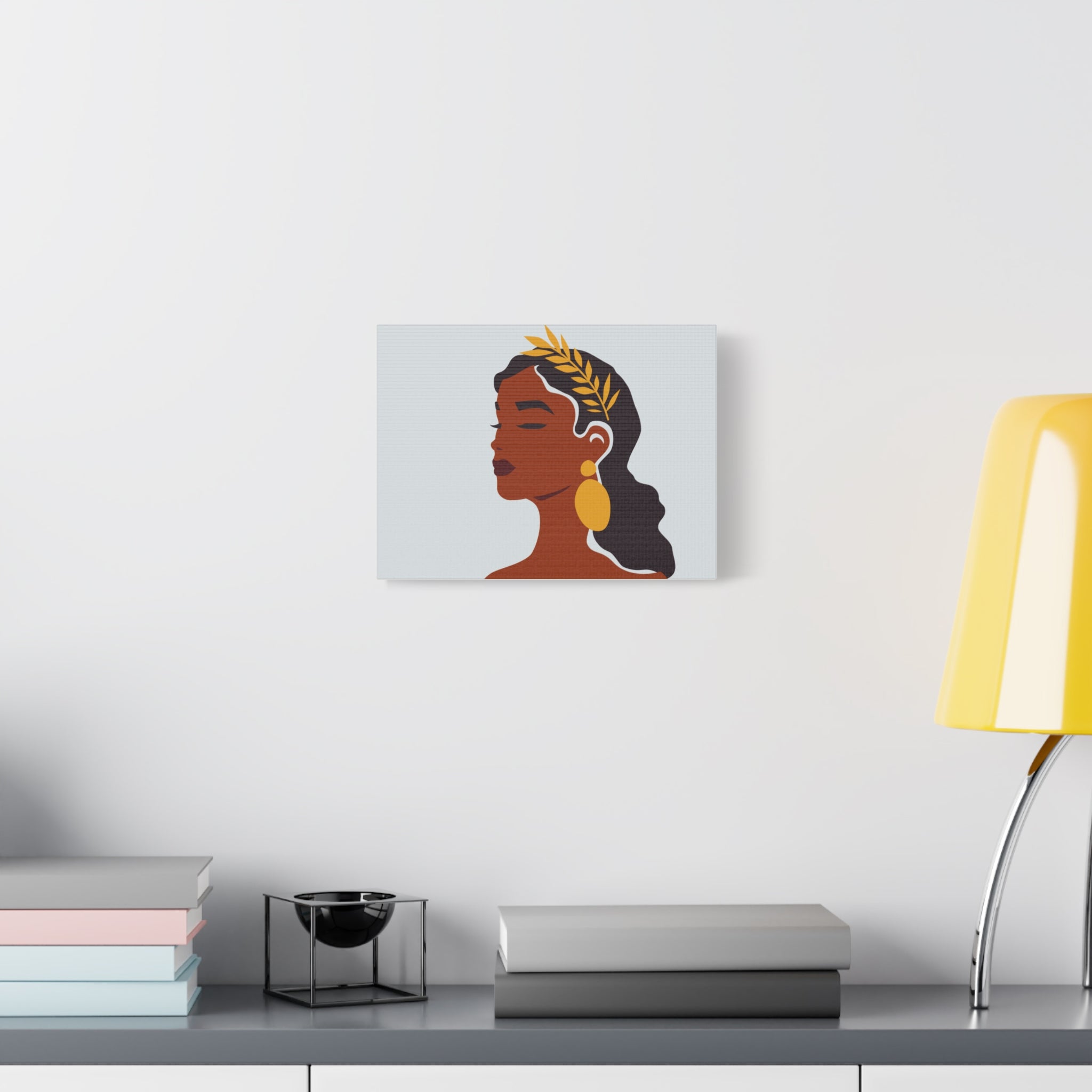 Elegant Woman Canvas Art, Modern Wall Decor for Home, Gift for Her, Bohemian Style Artwork, Feminine Decor, Inspirational Prints