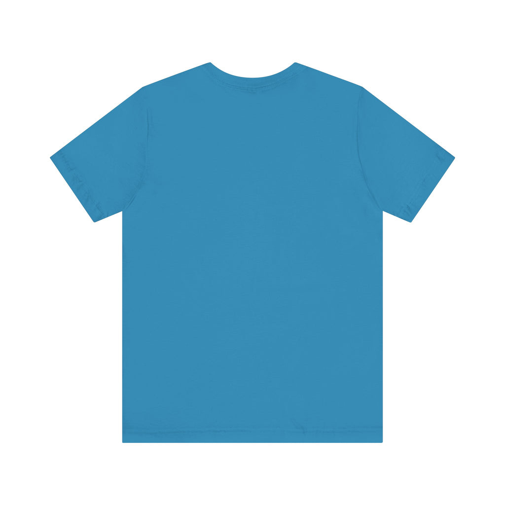 Vibrant Graphic Tee with Colorful Hearts and Stars, Casual T-Shirt, Pride Apparel, Birthday Gift, Everyday Wear, Summer Style